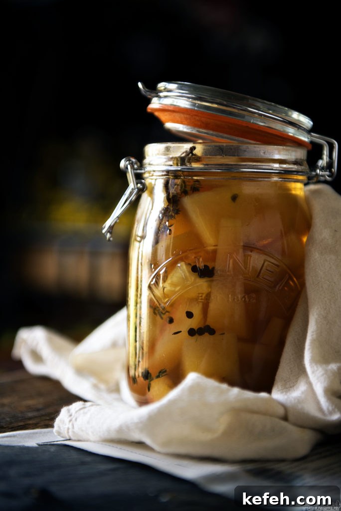 Peil de Sandia aka Pickled Watermelon Rind | Kita Roberts PassTheSushi.com