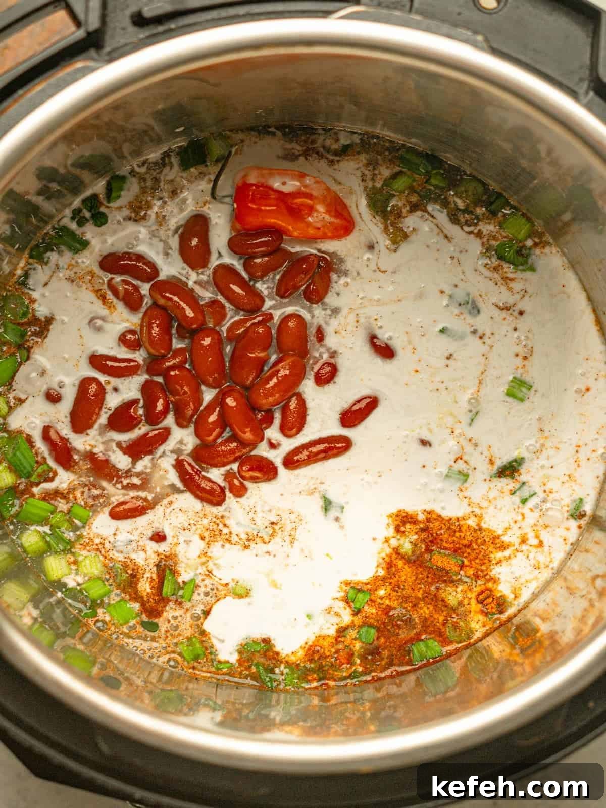 Instant Pot Jamaican Rice and Peas Recipe: Quick Authentic Flavor 5 Ingredients for rice and beans in and instant pot.