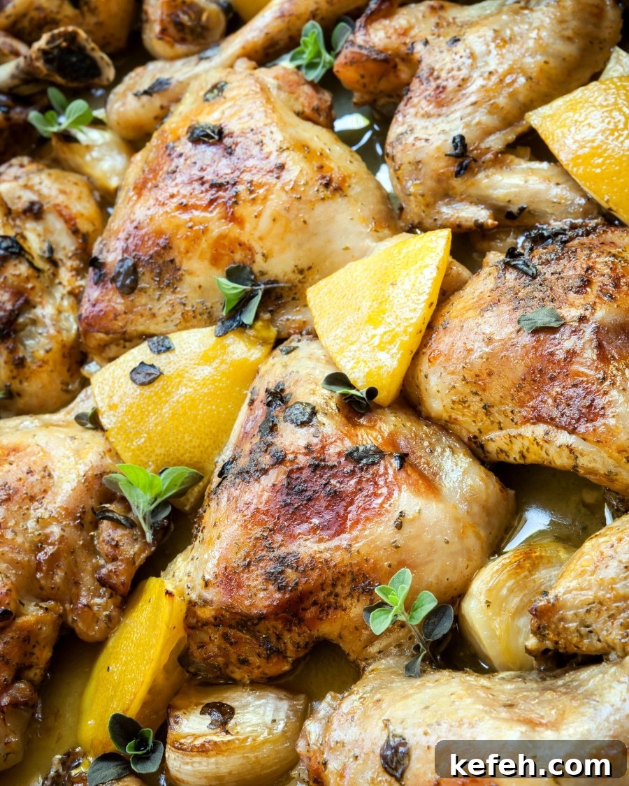 Anti-Inflammatory Garlic Lemon Herb Mediterranean Chicken 