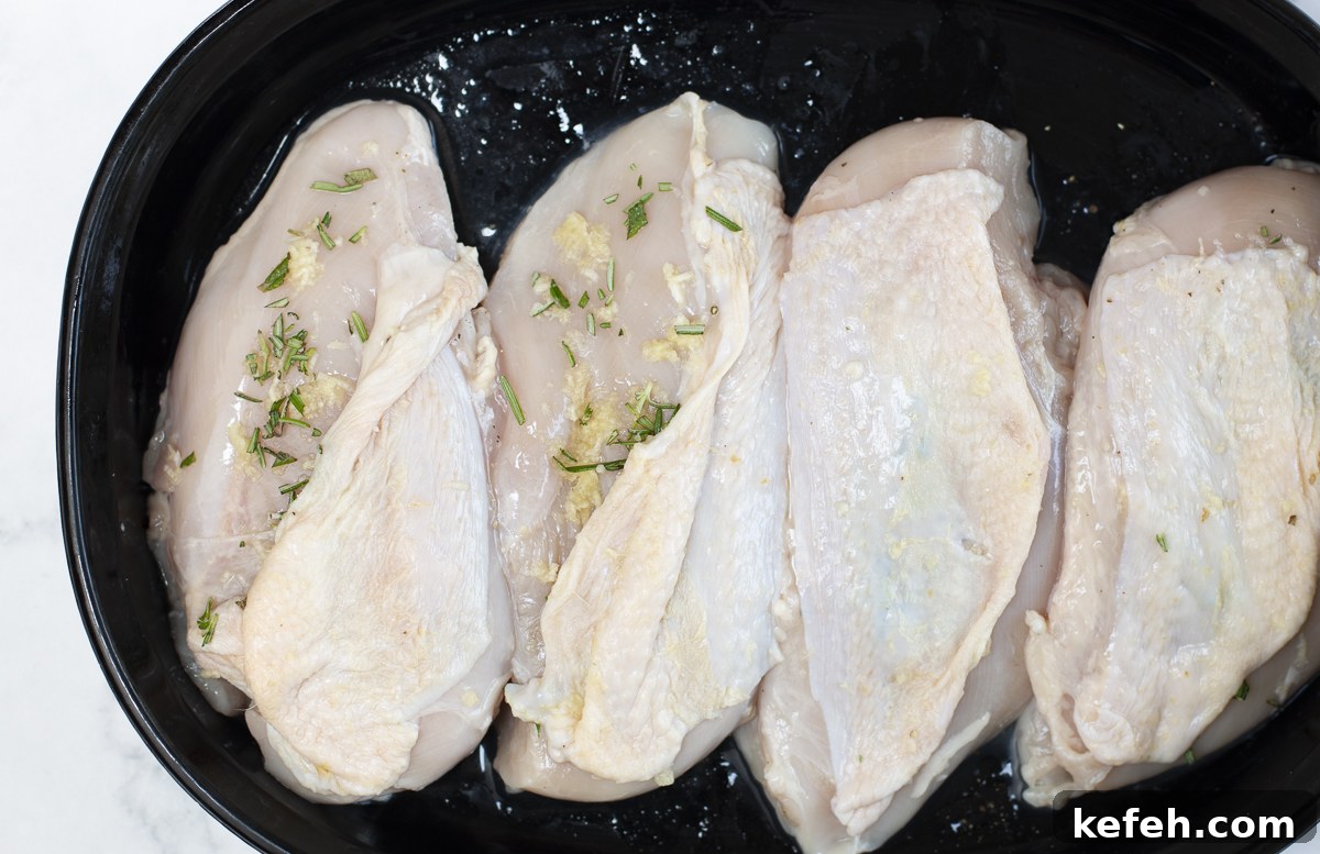 Brick-Pressed Chicken Breasts with Rustic Vegetable Ragoût 10 After marinating, tuck some garlic and rosemary under the skin