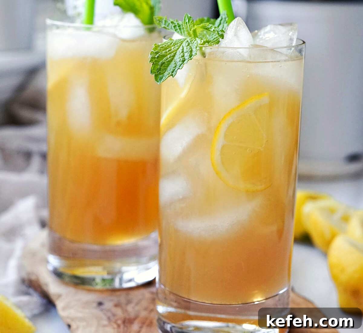 green tea lemonade featured image