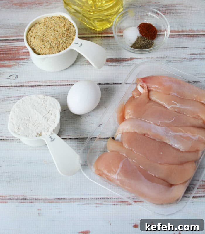 How to bread chicken tenders