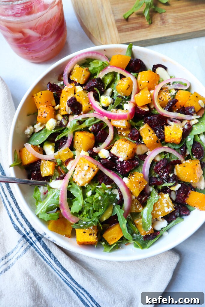 Roasted Butternut Beetroot and Feta Salad with Citrus Vinaigrette 5 Butternut squash preparation tips
