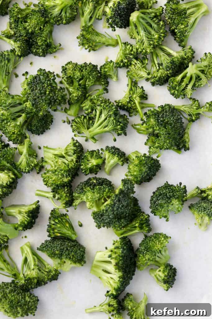 Broccoli florets
