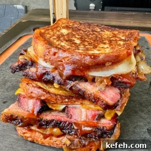 smoked brisket melt