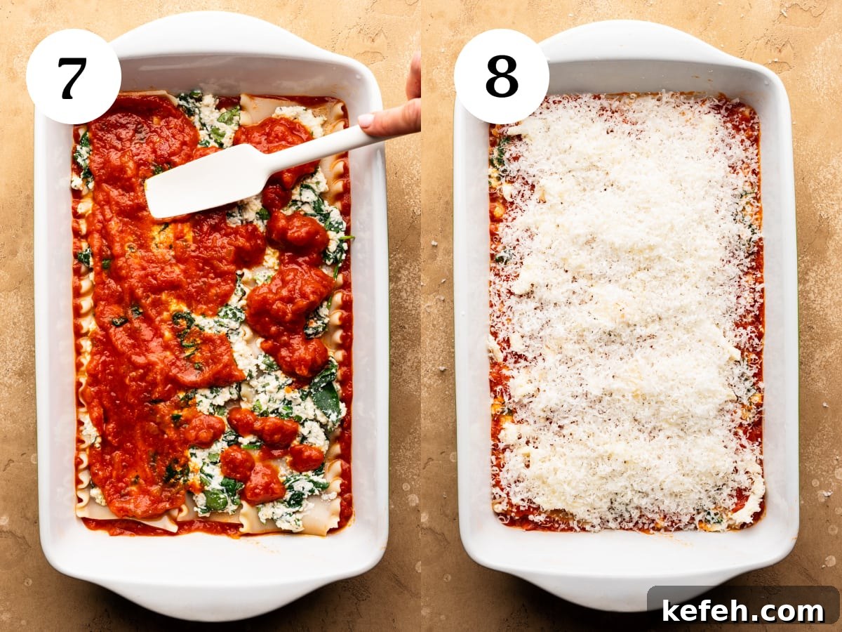 Creamy Classic Spinach Lasagna Recipe for Dinner 6 img 19544 5