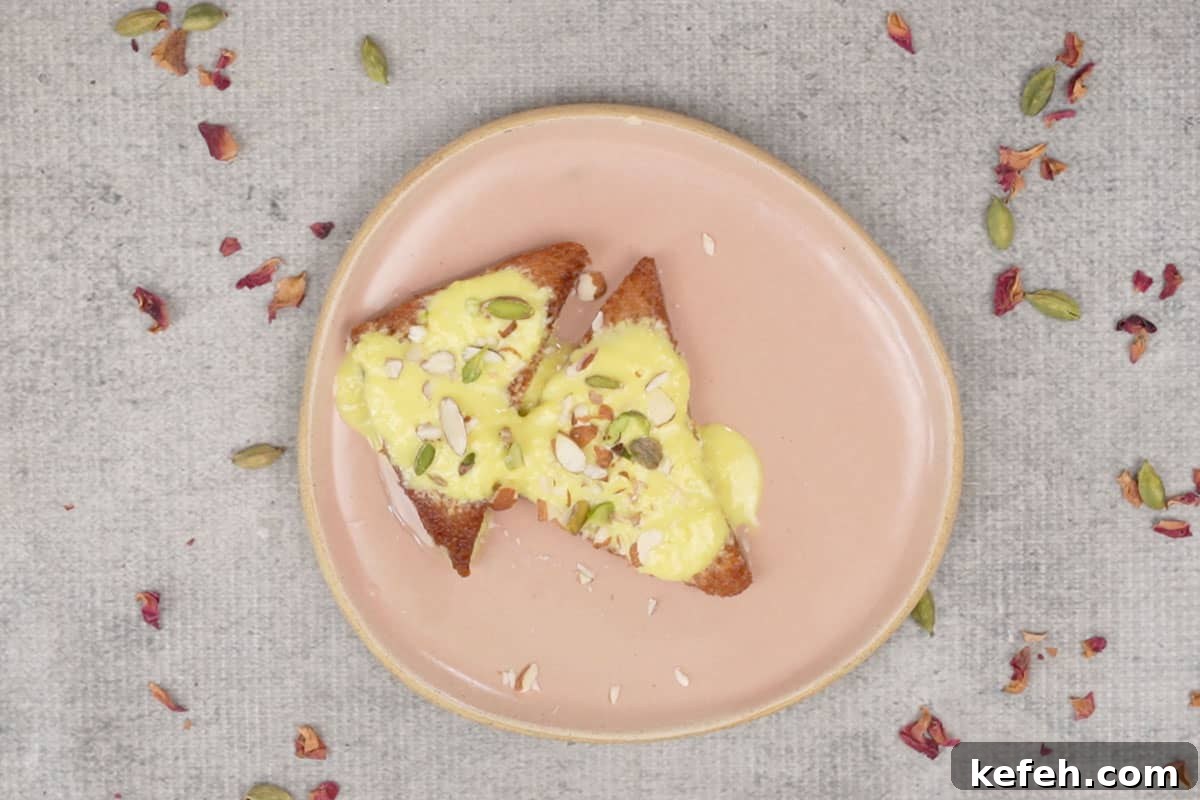 Ready shahi tukda.