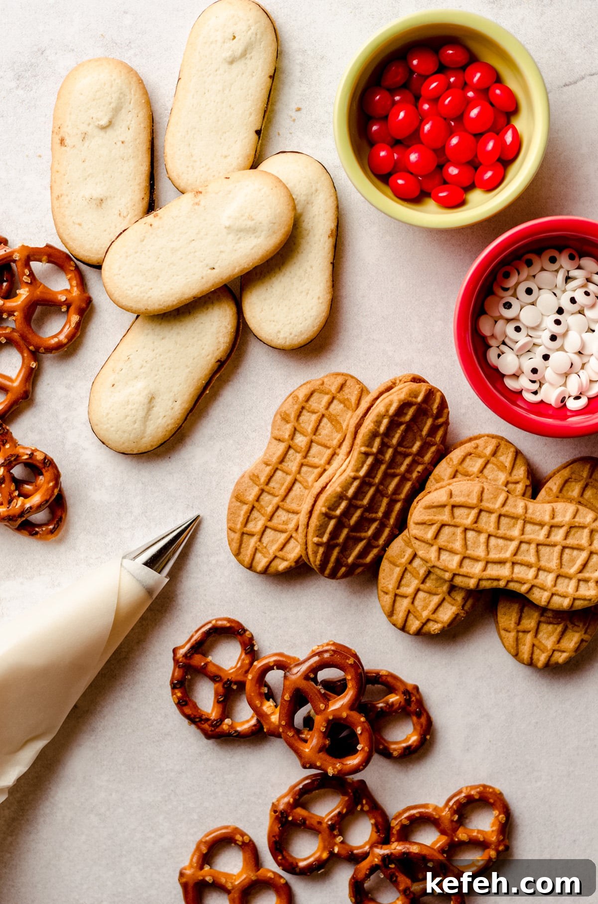 Festive Reindeer Sugar Cookies Recipe for Holiday Baking 4 ingredients for reindeer christmas cookies