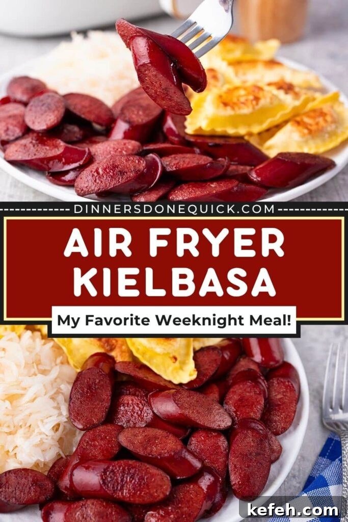 Crispy Juicy Air Fryer Kielbasa Recipe That Melts in Your Mouth 13 air fryer kielbasa recipe dinners done quick pinterest