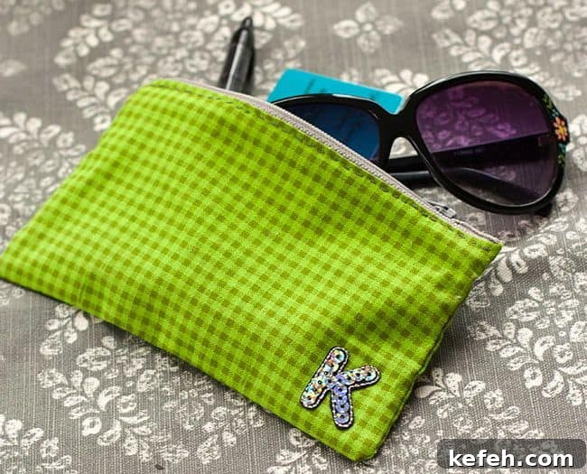 DIY Monogram Clutch | Hello Glow