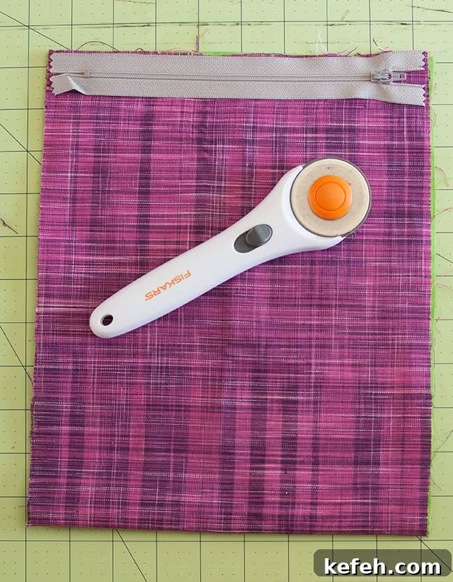 DIY Zipper Clutch | Hello Glow