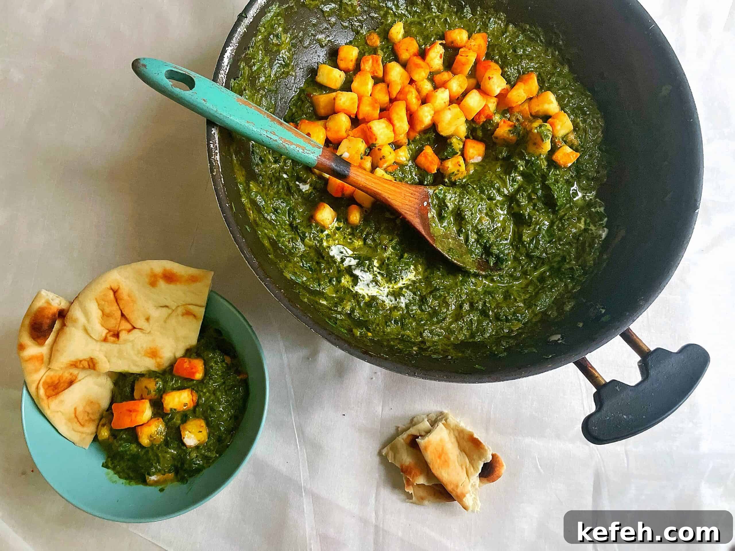 The BEST Saag Paneer Recipe