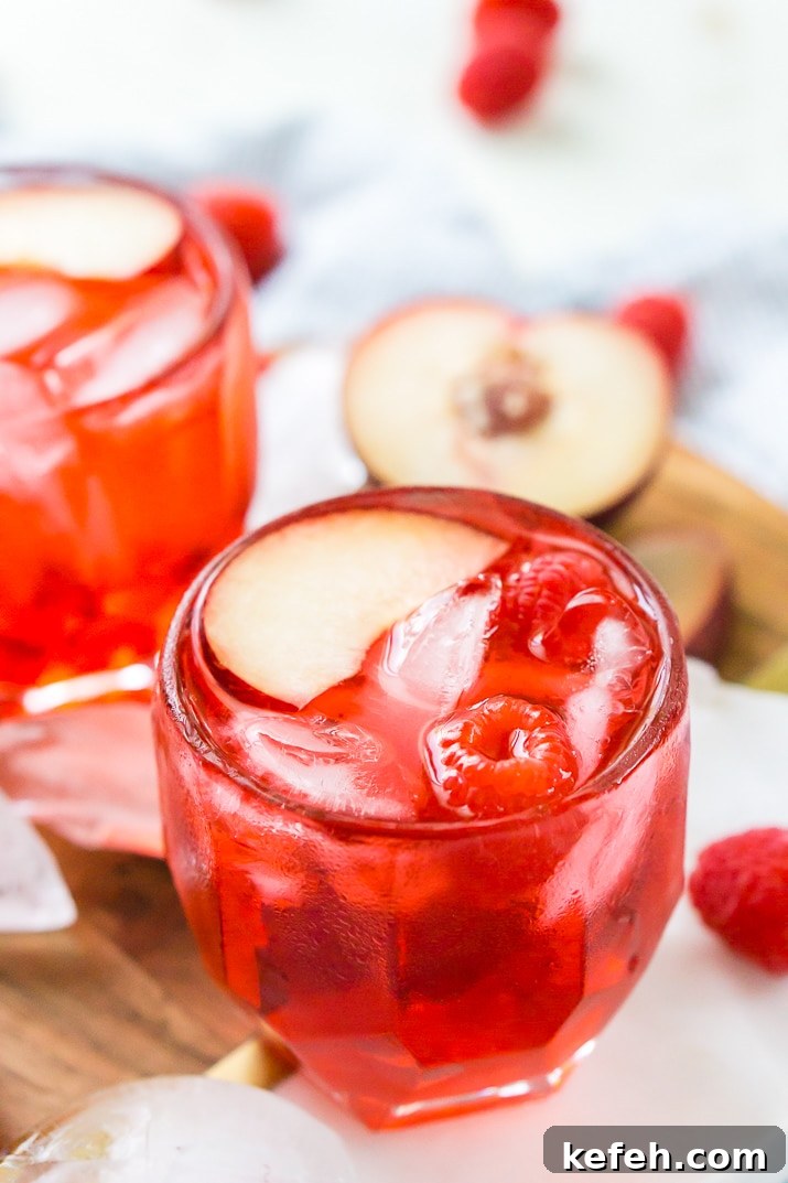 Cherry Red Russian Cocktail