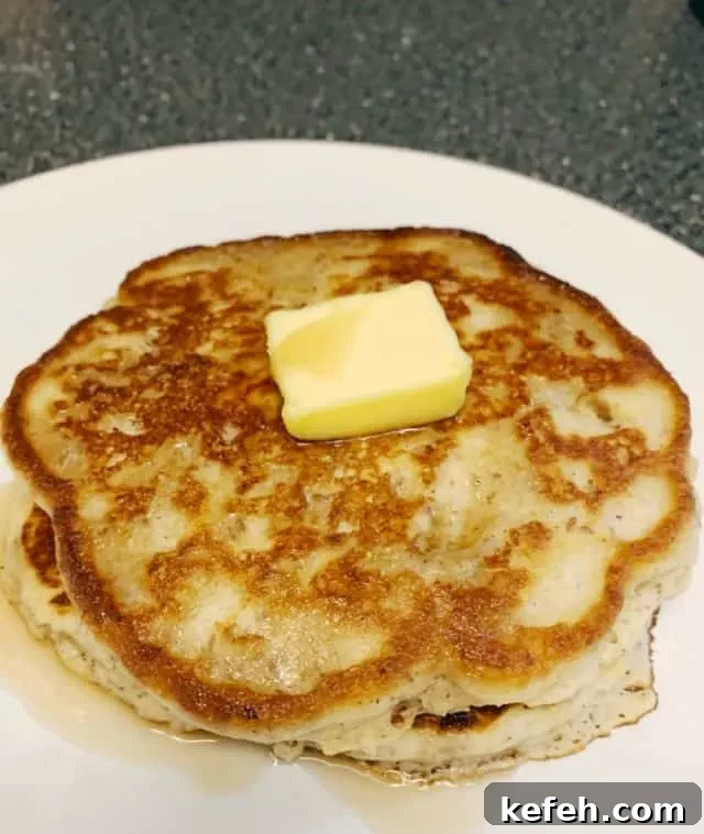carbquik low carb pancake stack