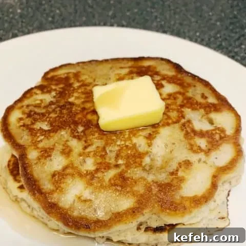 carbquik low carb pancake stack
