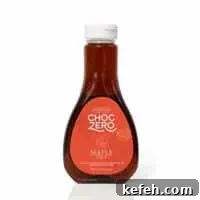 ChocZero Maple Syrup. Sugar Free, Low Carb
