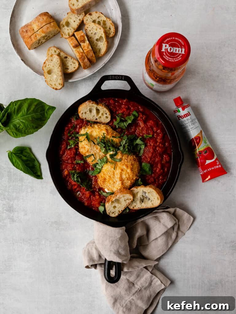 Crispy Fried Burrata on Spicy Arrabbiata Tomato Sauce 5 img 2704 4