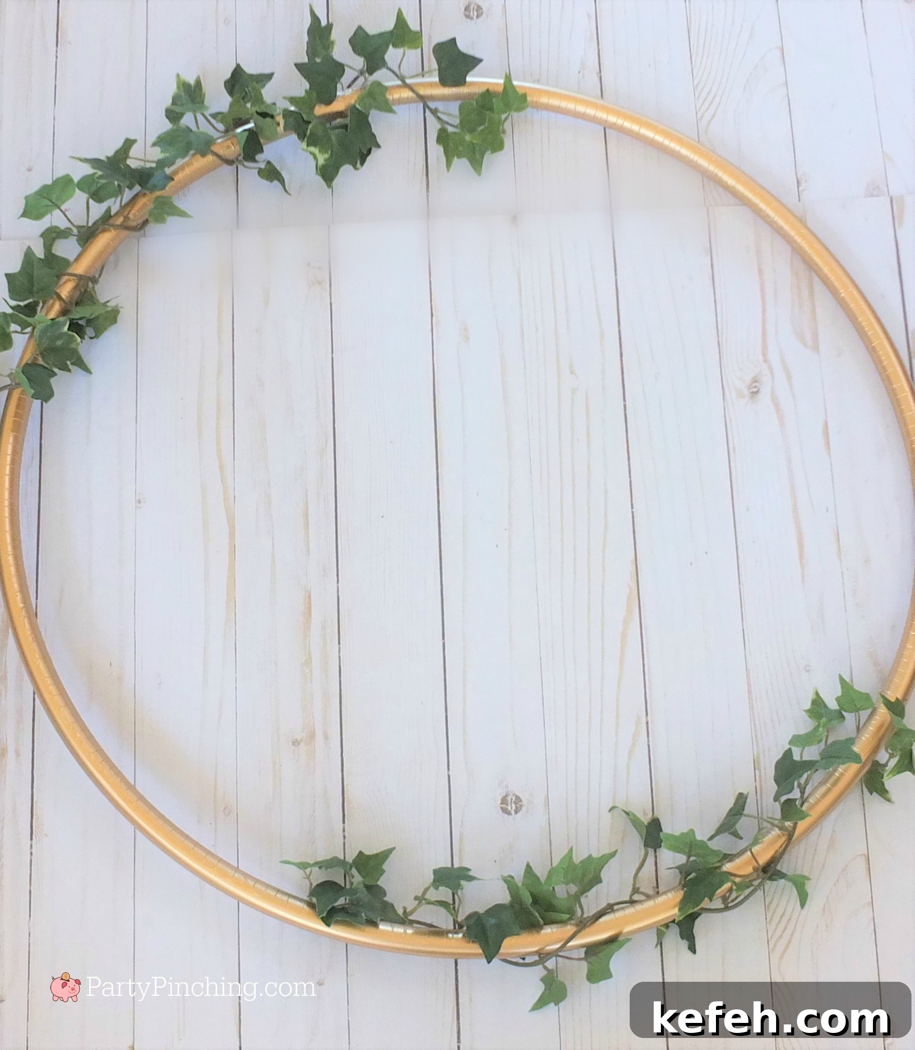 photo wreath, hula hoop wreath, DIY wedding wreath, DIY photo wreath, dollar store wreath, pretty hoop decoration, inexpensive party decor, easy budget friendly wedding bridal shower baby shower graduation birthday special occasion celebration ideas