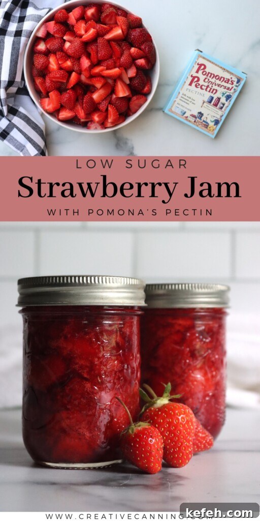 Strawberry Jam with Pomona's Pectin