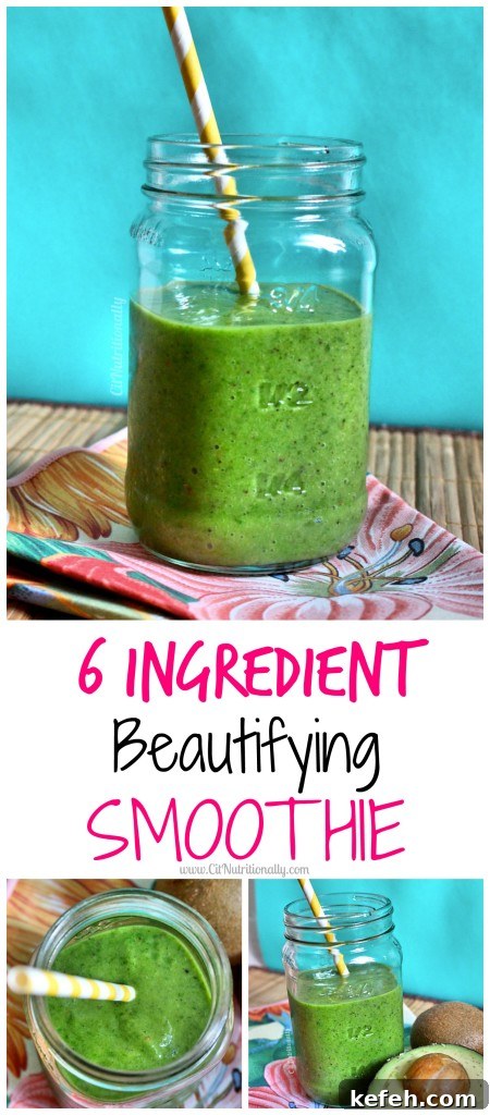 NYFW Beauty: Smoothie Recipe for Glowing Skin and Hair 8 In just 6 ingredients you can feel like you're on a tropical vacation and get that glowing skin too with this beautifying smoothie! Vegan, gluten free, grain free, nut free, 100% healthy! | C it Nutritionally