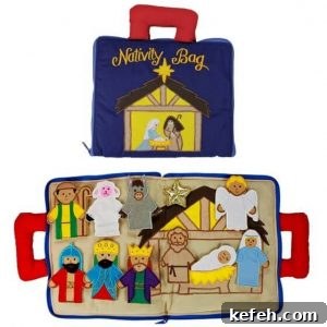 Nativity quiet book for toddlers