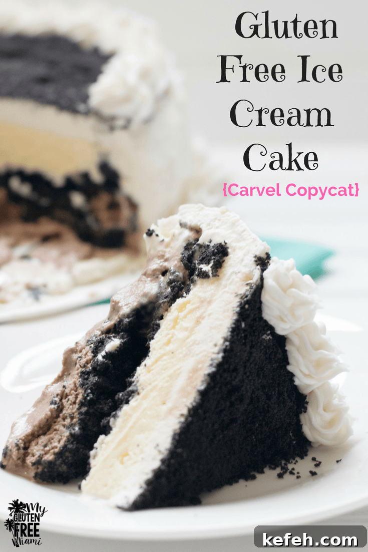 Gluten Free Ice Cream Cake Carvel Copy Cat