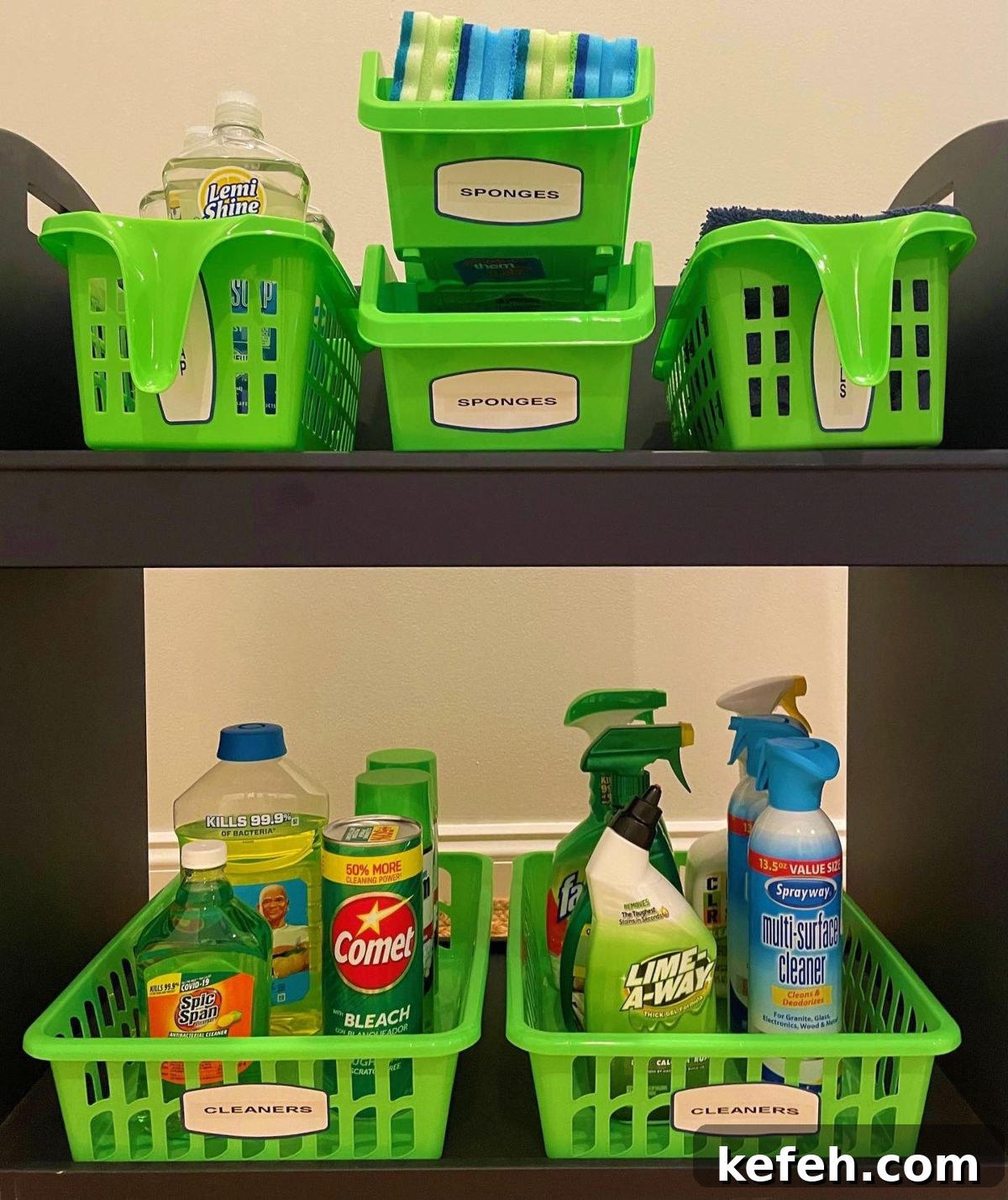 20. Cleaning Supply Cart