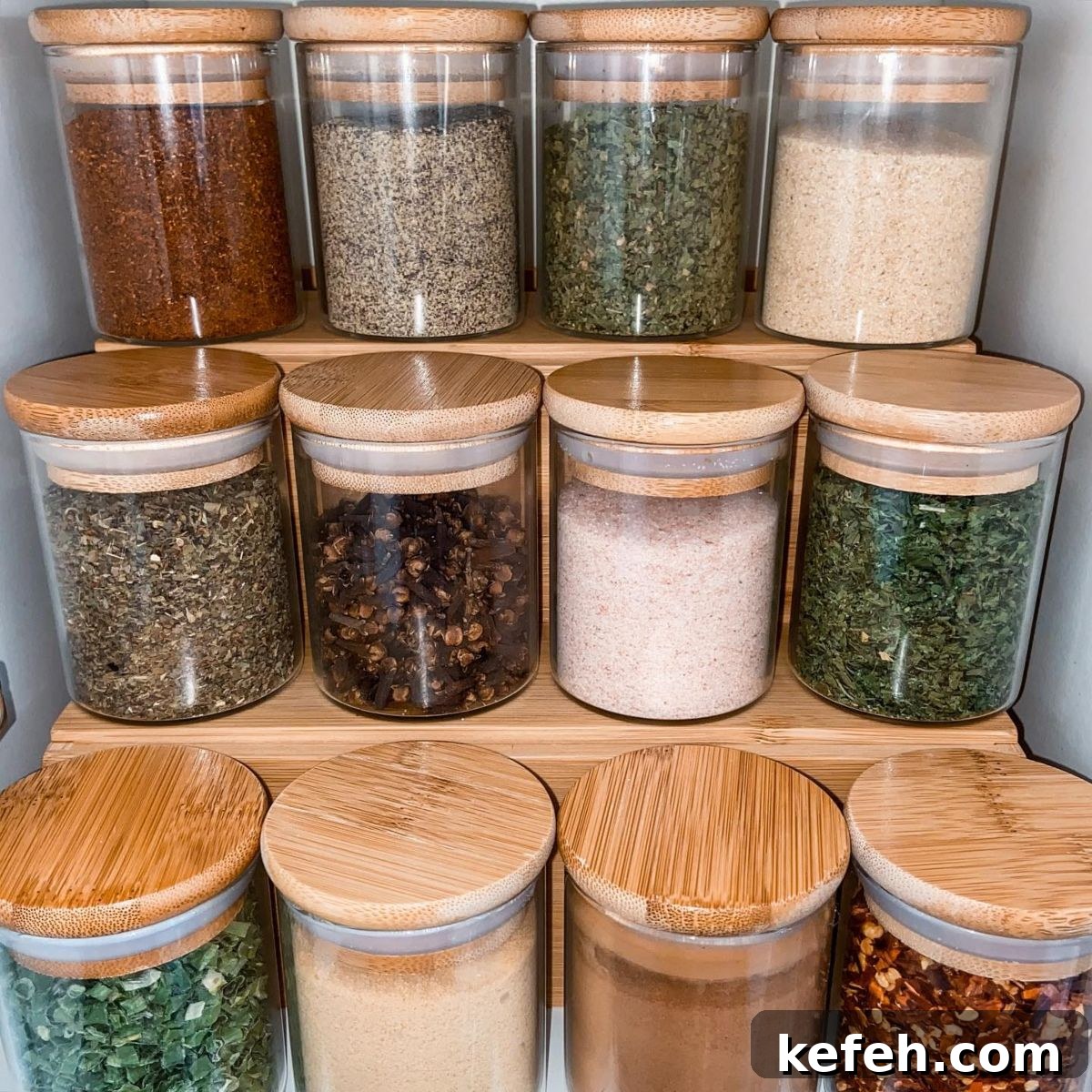 6. DIY Spice Rack Organizing