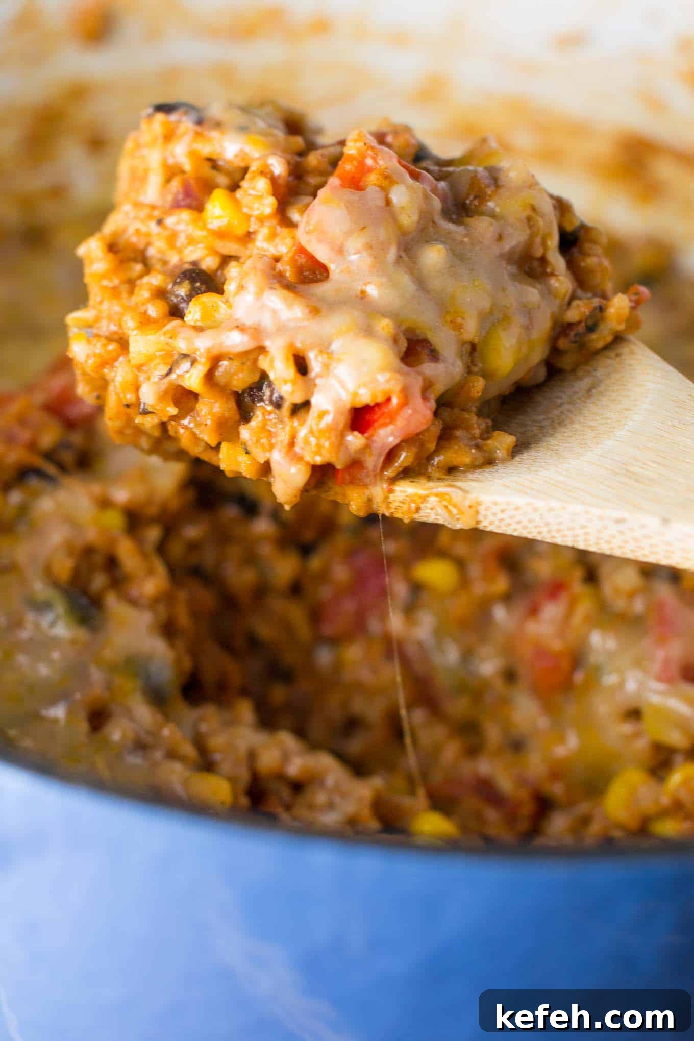 Cheesy Vegetarian Mexican Casserole with Black Beans and Corn 2 Easy vegetarian mexican rice casserole recipe