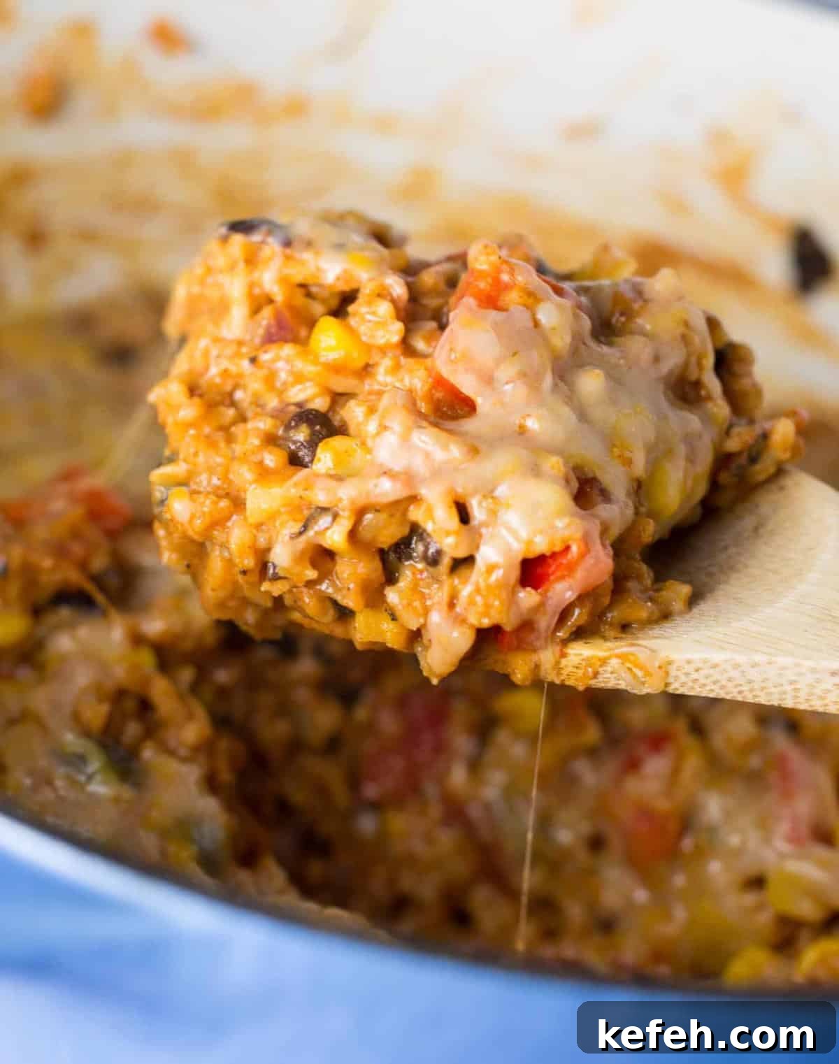 Cheesy Vegetarian Mexican Casserole with Black Beans and Corn 5 Easy vegetarian cheesy mexican casserole