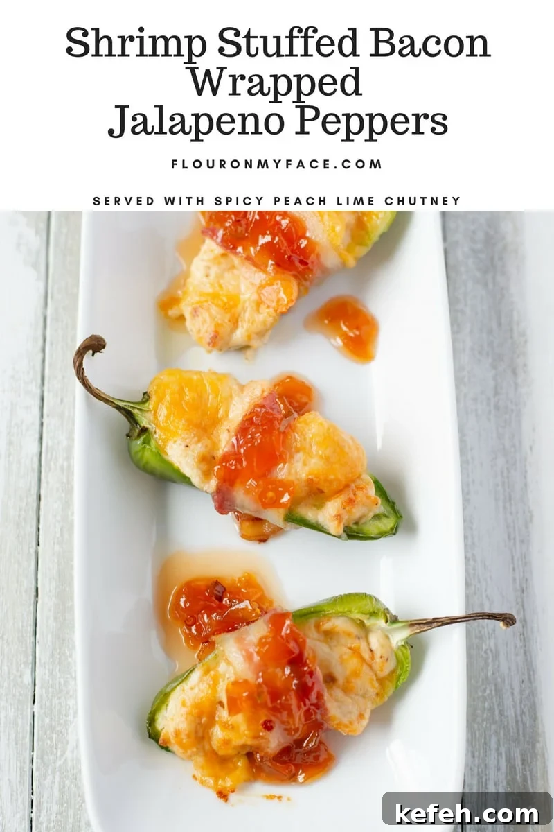 What’s in Season in February: Fresh Produce Guide 14 Serve Shrimp Stuffed Bacon Wrapped Jalapeno Peppers with homemade Spicy Peach Lime Chutney