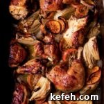 Last-Minute Rosh Hashanah Prep: Quick Guide to Ready Your Home and Table 13 roasted chicken in pan with saffron and lemon and jerusalem artichokes