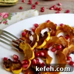Last-Minute Rosh Hashanah Prep: Quick Guide to Ready Your Home and Table 34 roasted delicata squash on white plate