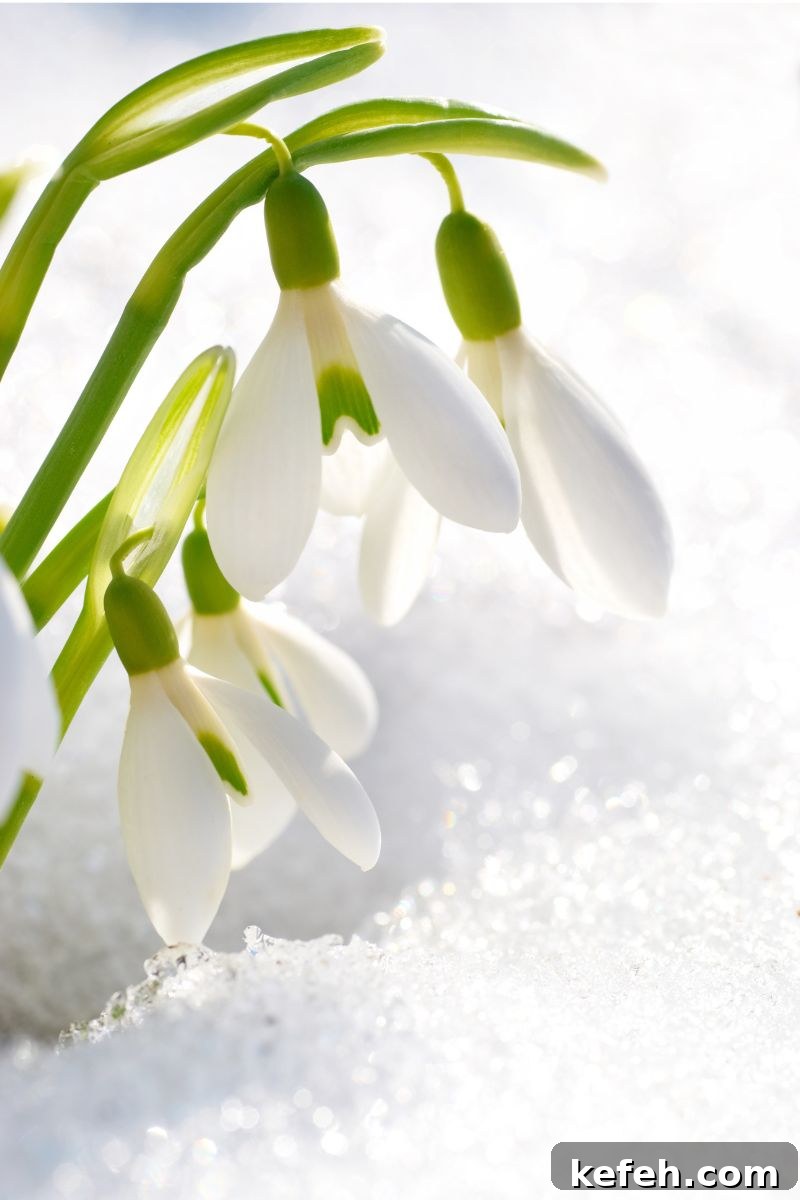 14 Spring Flowers and Perennials That Bloom Early in the Season 2 snowdrop spring bulb flower