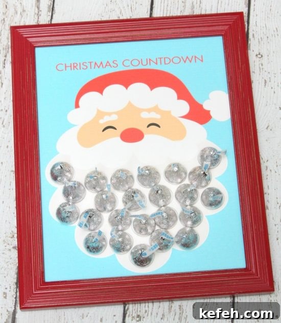 25+ New Christmas Advent Calendars to Try This Holiday Season 17 Kisses Santa Advent Calendar | 25+ MORE Christmas Advent Calendars
