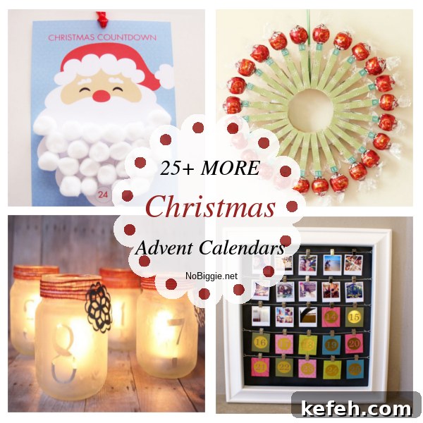 25+ New Christmas Advent Calendars to Try This Holiday Season 28 25+ MORE Christmas Advent Calendars | NoBiggie.net