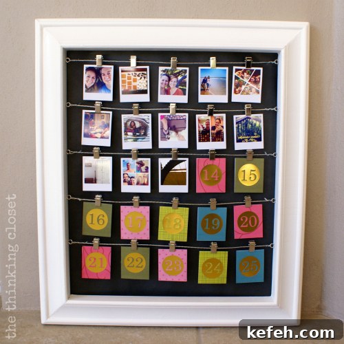 25+ New Christmas Advent Calendars to Try This Holiday Season 4 Photo Advent Calendar | 25+ MORE Christmas Advent Calendars