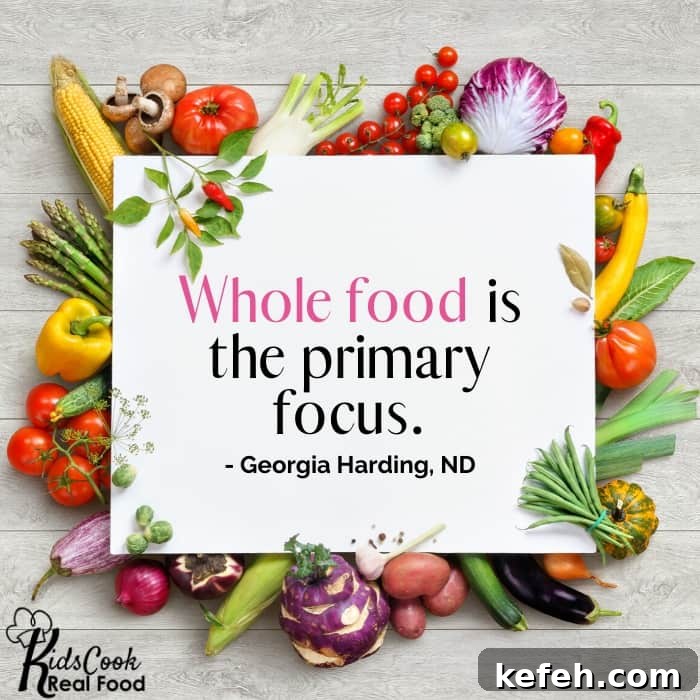 73 School Lunch Ideas to Help You Master Nutritious Meals with Georgia Harding 4 Whole food is the primary focus. - Georgia Harding, ND