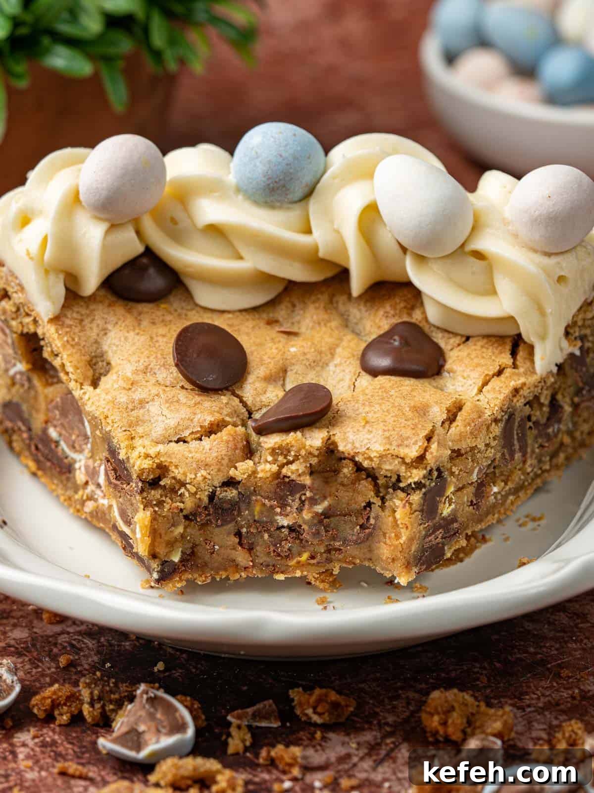 Easter Cookie Cake
