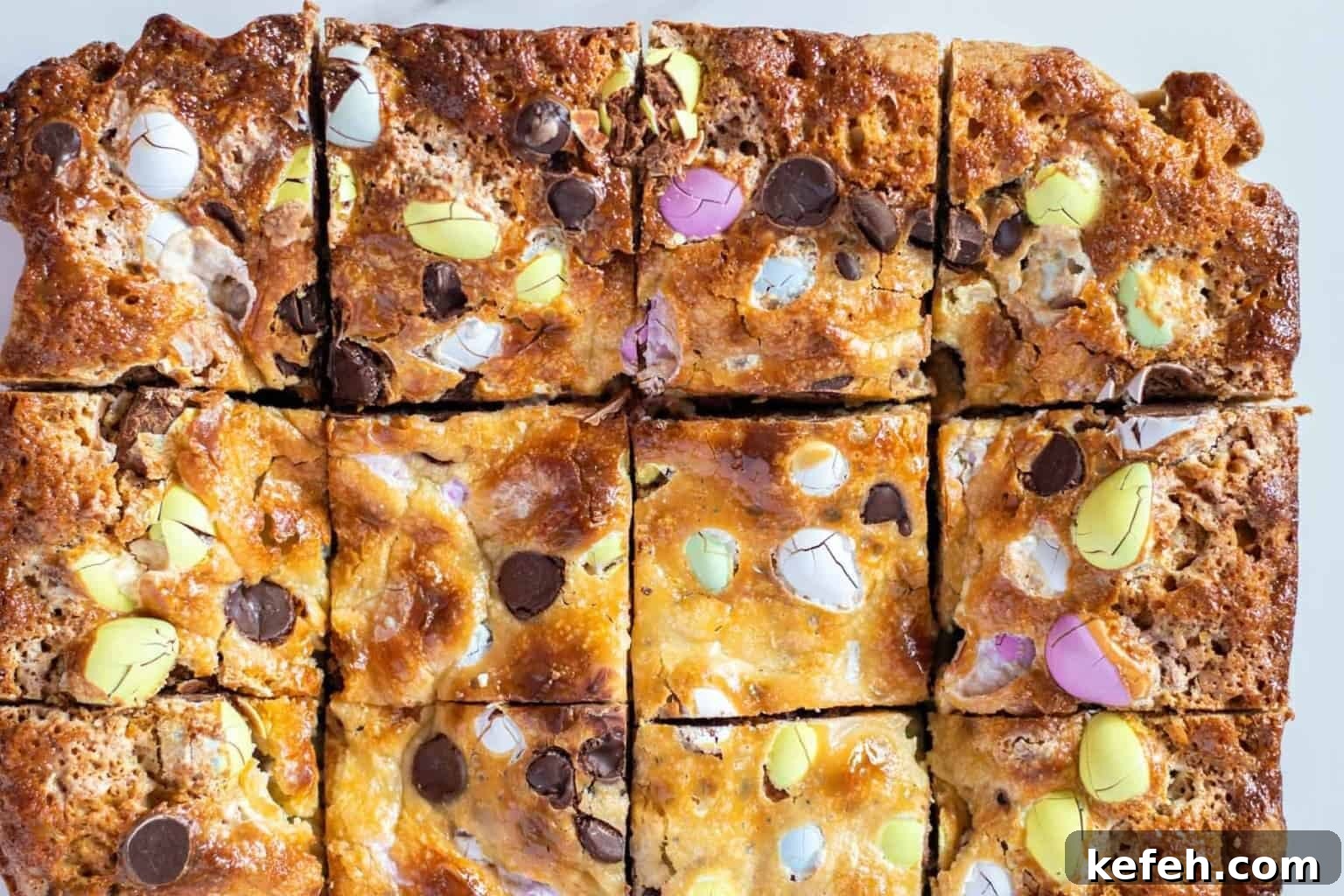 Mini Egg Cookie Bars