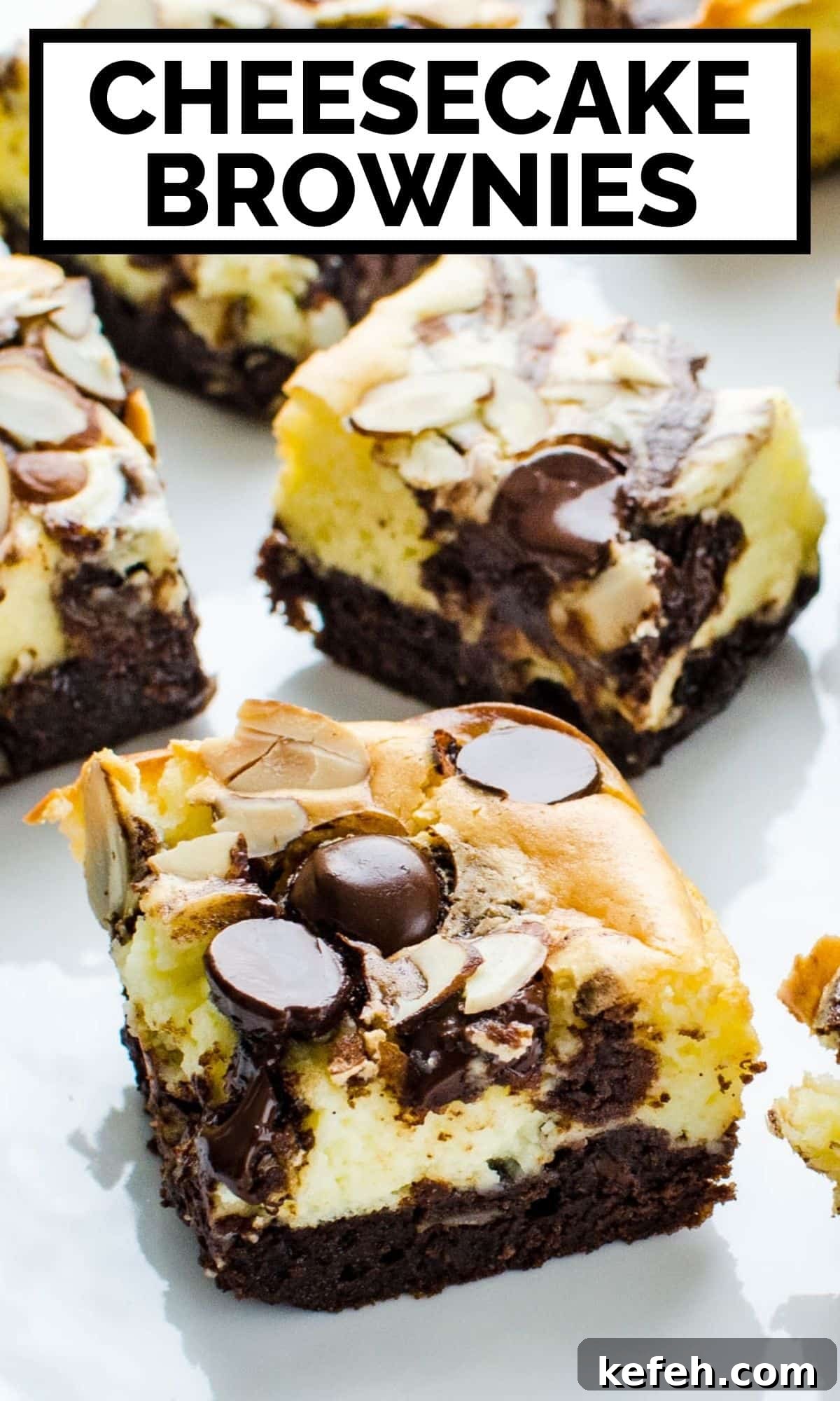 Decadent Cheesecake Brownie Squares: Fudgy Layers with Cream Cheese Swirl 13 A pin to save for later.
