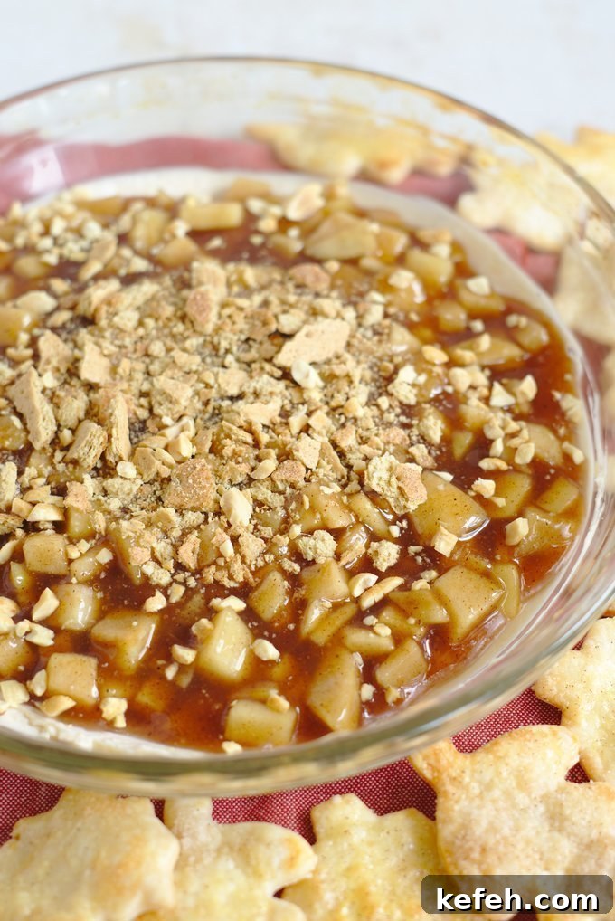 Caramel Apple Pie Dip