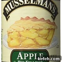 Musselman's Apple Pie Filling net wt 21OZ(pack of 2)