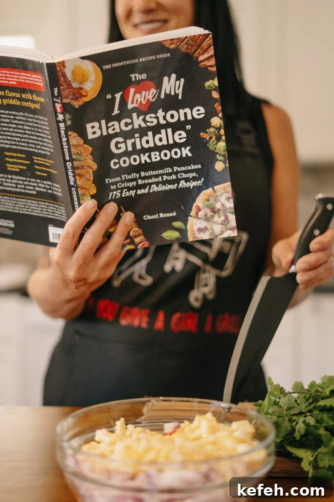 The "I Love My Blackstone Griddle" Cookbook by Cheri Renee