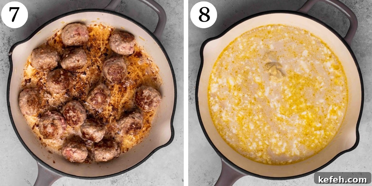 Keto-Style Swedish Meatballs with Creamy Sauce 8 Healthy Swedish Meatballs