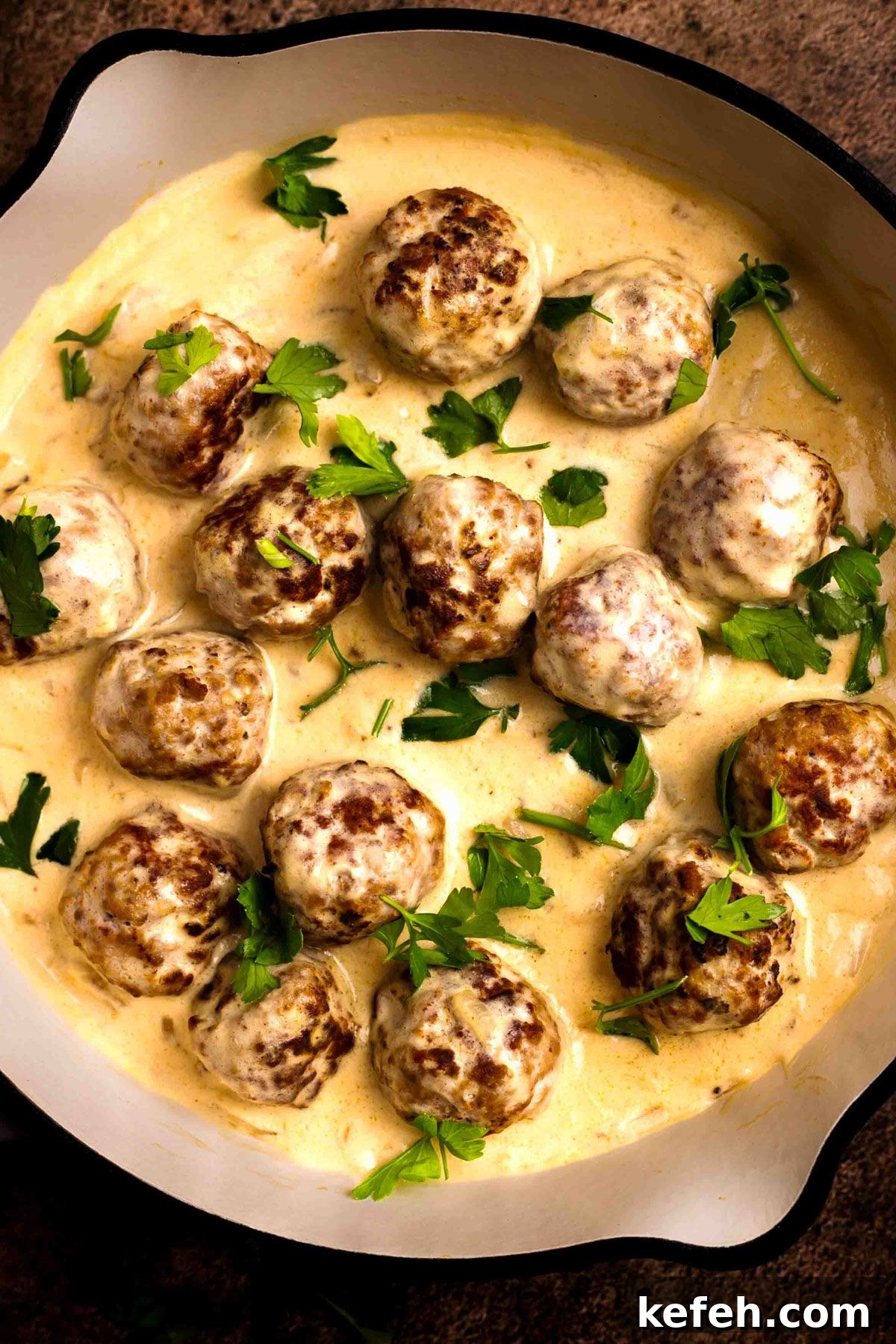 Keto-Style Swedish Meatballs with Creamy Sauce 10 recipe for Keto Swedish Meatballs