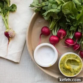 Radishes with Herb Butter or Ghee / Sarah Crowder / Katie Workman / themom100.com