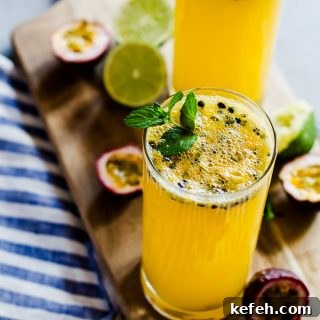 Passion Fruit Mojito Recipe: Refreshing Tropical Cocktail Guide 7 This passion fruit mojito is the perfect tropical summer drink for parties and weekend BBQs.