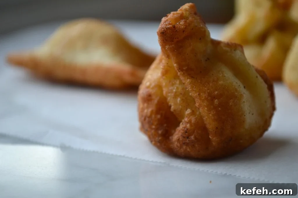 Gluten Free Crab Rangoon A close up of gluten free crab rangoon