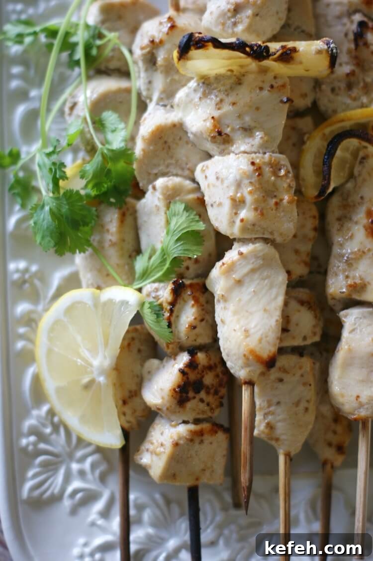 Coriander Chicken Kebabs with Cilantro Kefir Sauce (Low-Carb GAPS) 3 Coriander Chicken Kebabs with Cilantro Kefir Sauce - Tender and juicy, these oven-baked Coriander Chicken Kebabs are perfect on a bed of rice (or greens for low-carb) and topped with Cilantro Kefir Sauce for extra probiotics and flavor. Gluten Free | Primal | Cultured | GAPS diet